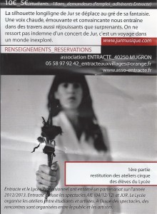 JUR flyer verso